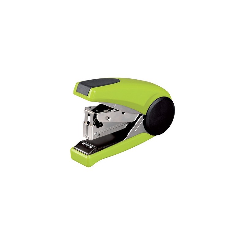 Zszywacz ONE TOUCH zielono-czarny 24/6 26/6 TETIS GV085-ZV