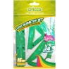 Komplet geometryczny CRICCO FLEXI 4-elementy z linijką 15cm CR615