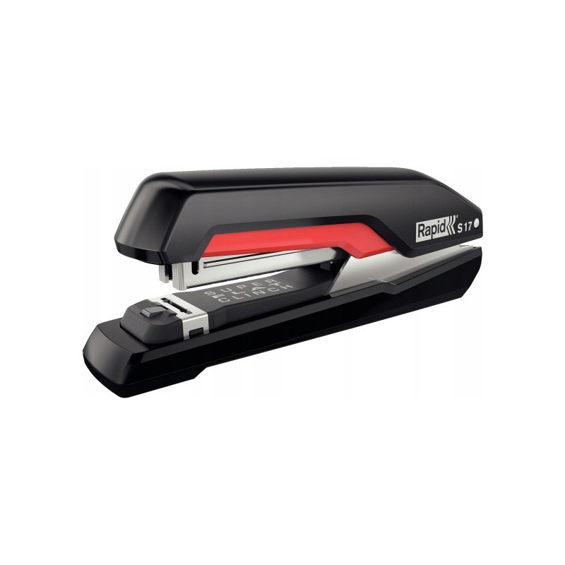 Zszywacz SUPREME S17 czarno-czerwony 30kartek RAPID 5000538