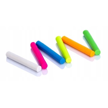 Plastelina dla dzieci fluorescencyjna 6 kolorów zestaw 83811906 ASTRA