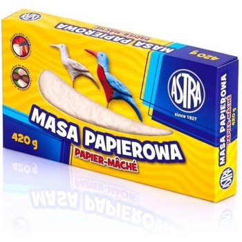Masa papierowa plastyczna Papier-Mache 420g 83814901 ASTRA