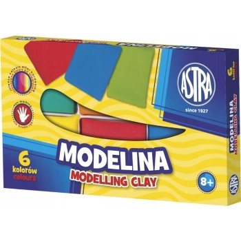Modelina termoutwardzalna zestaw 6 kolorów 83911901 ASTRA