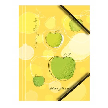 Teczka kartonowa A4 z gumką na rogach 350g. OWOCE (6sztuk) BT601-M1 TETIS