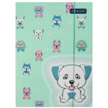 Teczka na dokumenty A4 z gumką PASTEL ANIMALS 108024001 ASTRA