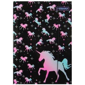 Teczka na dokumenty A4 z gumką GIRLS WORLD 108024002 ASTRA