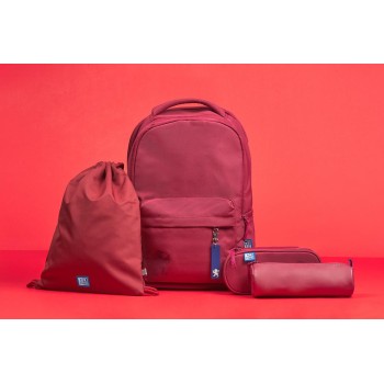 Worek na obuwie School żurawinowy 400182198 OXFORD