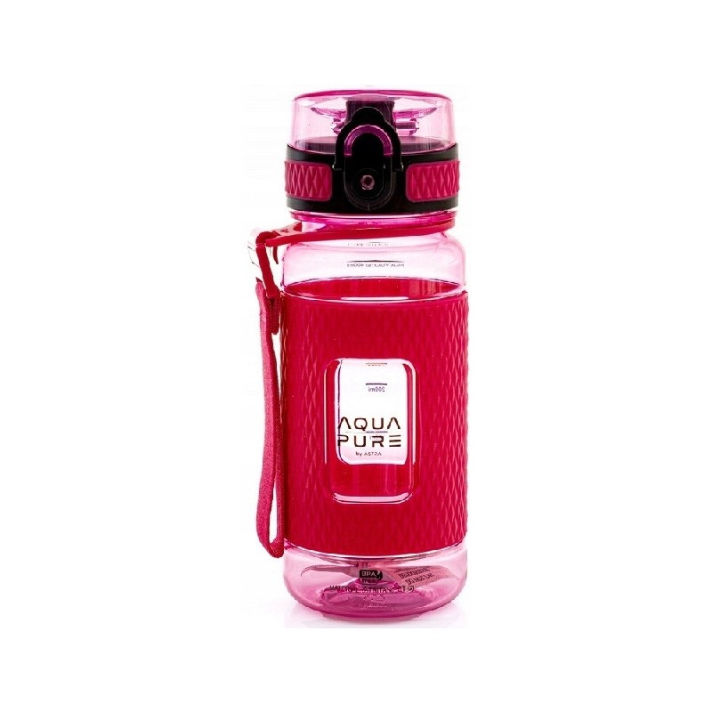 Bidon na wodę AQUA PURE neon pink 400ml 511023007 ASTRA