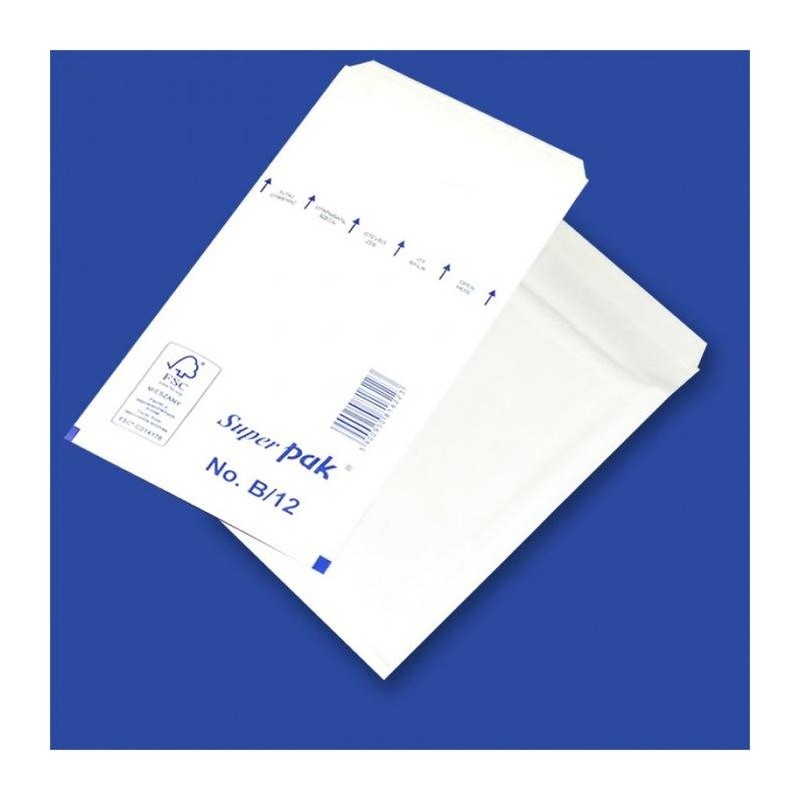 Koperta bąbelkowa B/12 140x225/120x215 Super Pak