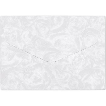 Koperta B7 RÓŻE białe120g (10szt.) 280511 Galeria Papieru