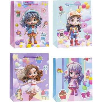 Torebka prezentowa 26x32x10cm TD-24081-3D-A4 ROZETTE