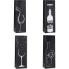 Torebka prezentowa 12x36x9cm na butelkę Lux TBF-24073-BB ROZETTE