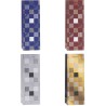 Torebka prezentowa 12x35x9cm na butelkę TBG-23162-HS-BB ROZETTE