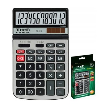 Kalkulator biurowy TOOR TR-1216 12-pozycyjny 120-1835