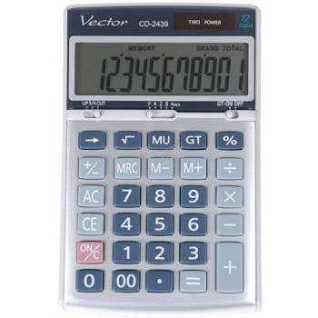 Kalkulator VECTOR CD-2439 12p