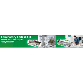 Laminator iLam Home OFFICE A4 różowy 73680023 LEITZ