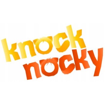 Zegarek dziecięcy KNOCKNOCKY FL TYMI fioletowy + skarbonka