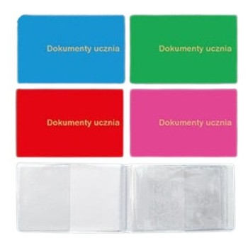 Okładka na dokumenty ucznia mała PCV MODERN MIX 0300-0151-99 Panta Plast