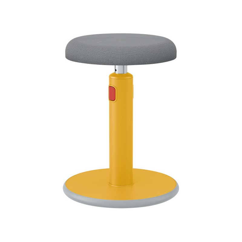Ergonomiczny stołek Leitz Ergo Cosy żółty 65180019