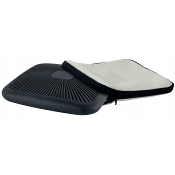 Poduszka balansująca z pokrowcem LEITZ ERGO do aktywnego siedzenia jasno szara 65400085