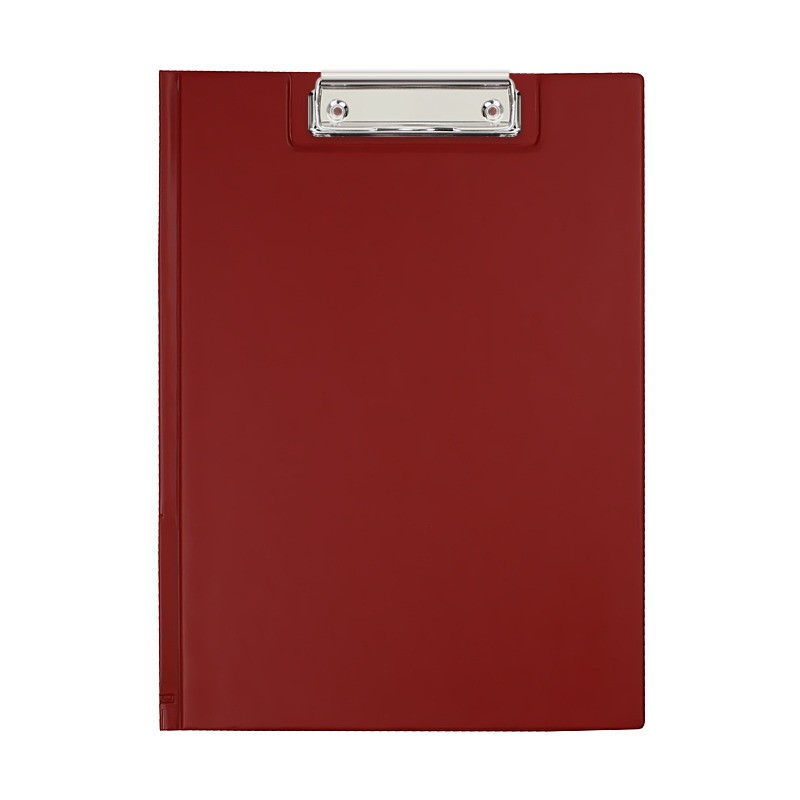 Teczka z klipsem na dokumenty Clipboard A4 bordowa KH-04-05 BIURFOL