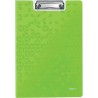 Deska z klipem i okładką Leitz WOW zielona 41990054