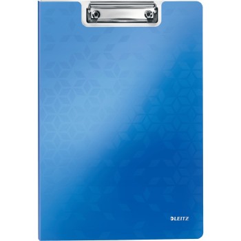 Deska z klipem i okładką Leitz WOW niebieska 41990036