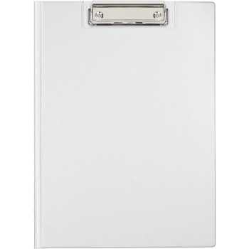 Teczka z klipem zamykana Clipboard A4 biała KL-04/KH-04-10 BIURFOL