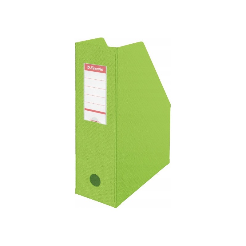 Pojemnik składany A4 100mm zielony ESSELTE PVC 56076
