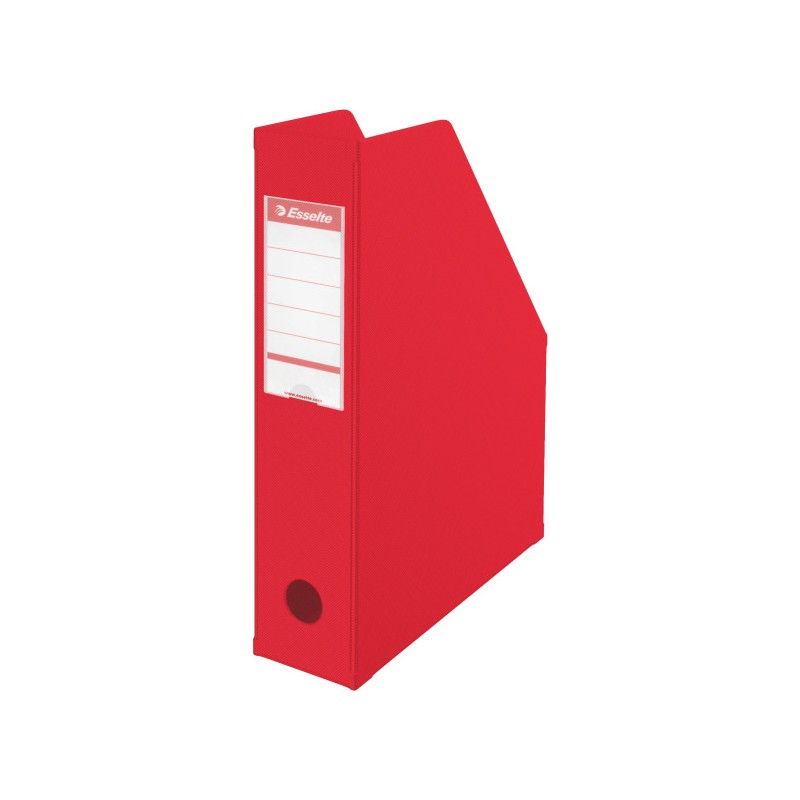 Pojemnik składany A4 70mm czerwony ESSELTE PVC 56003