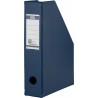 Pojemnik na czasopisma dokumenty A4 gazetownik 7cm PVC granatowy 100400618 ELBA
