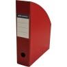 Pojemnik na czasopisma dokumenty A4 7cm PCV bordowy (SD-35-04) NATUNA