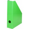 Pojemnik na czasopisma dokumenty A4 gazetownik 7cm zielony lakierowany 100552131 BANTEX