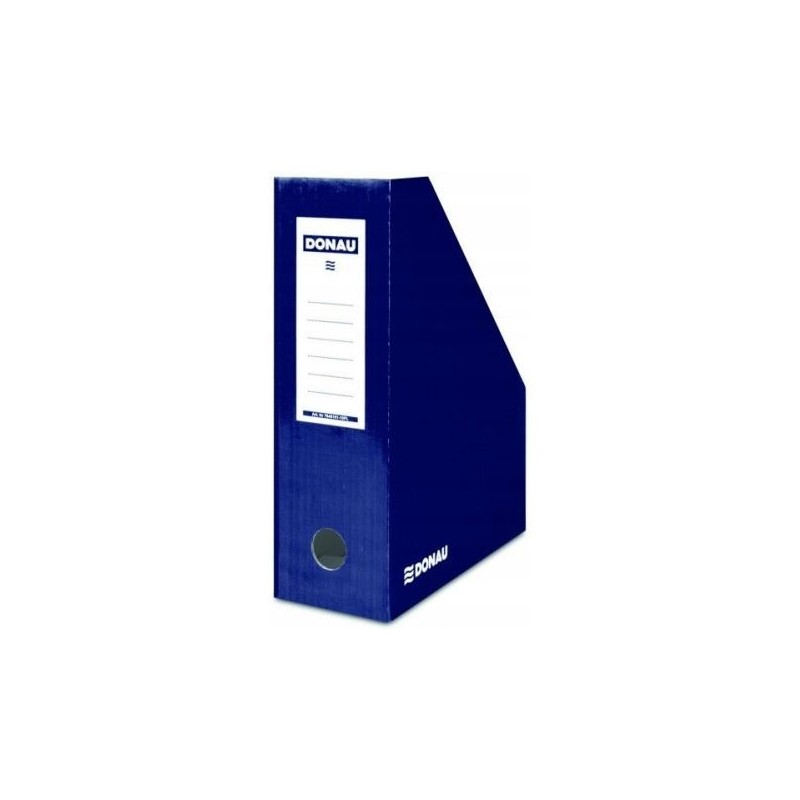Pojemnik na dokumenty,ścięty A4/100mm granatowy 7648101-18DONAU