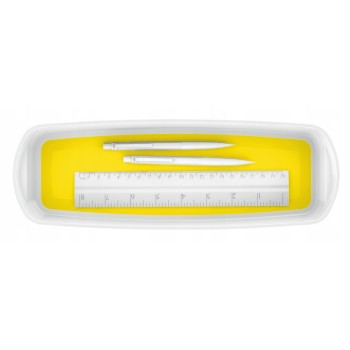 Organizer podłużny MyBox, biało-żółty 52581016