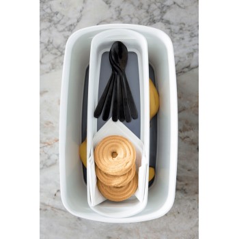 Organizer podłużny MyBox, biało-żółty 52581016