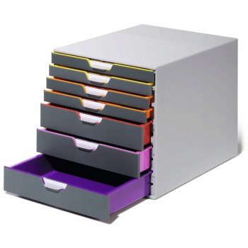 Pojemnik VARICOLOR z 7 kolorowymi szufladkami 760727 DURABLE