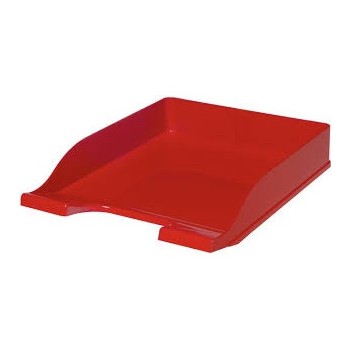 Półka kuweta na dokumenty COLORS czerwona 400050169 BANTEX