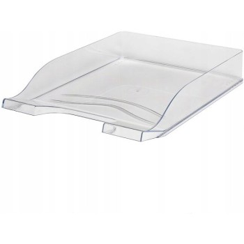 Półka kuweta na dokumenty przezroczysta bezbarwna 100553686 BANTEX