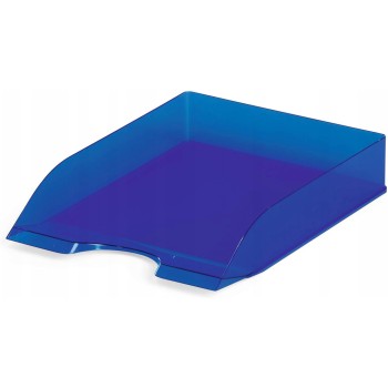 Półka na dokumenty A4 DURABLE BASIC niebieska przezroczysta 1701673540/11701674540