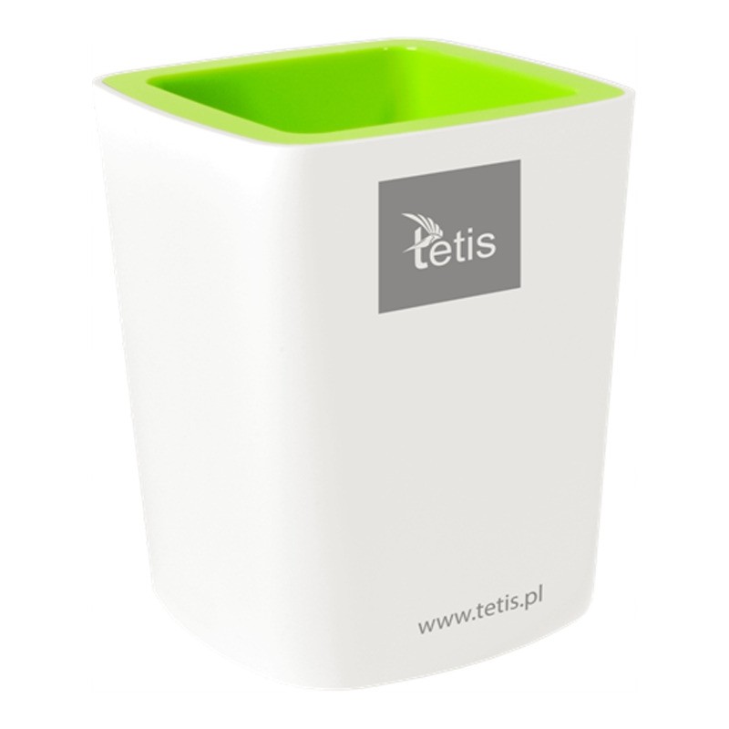 Przybornik na długopisy zielony BV405-Z TETIS