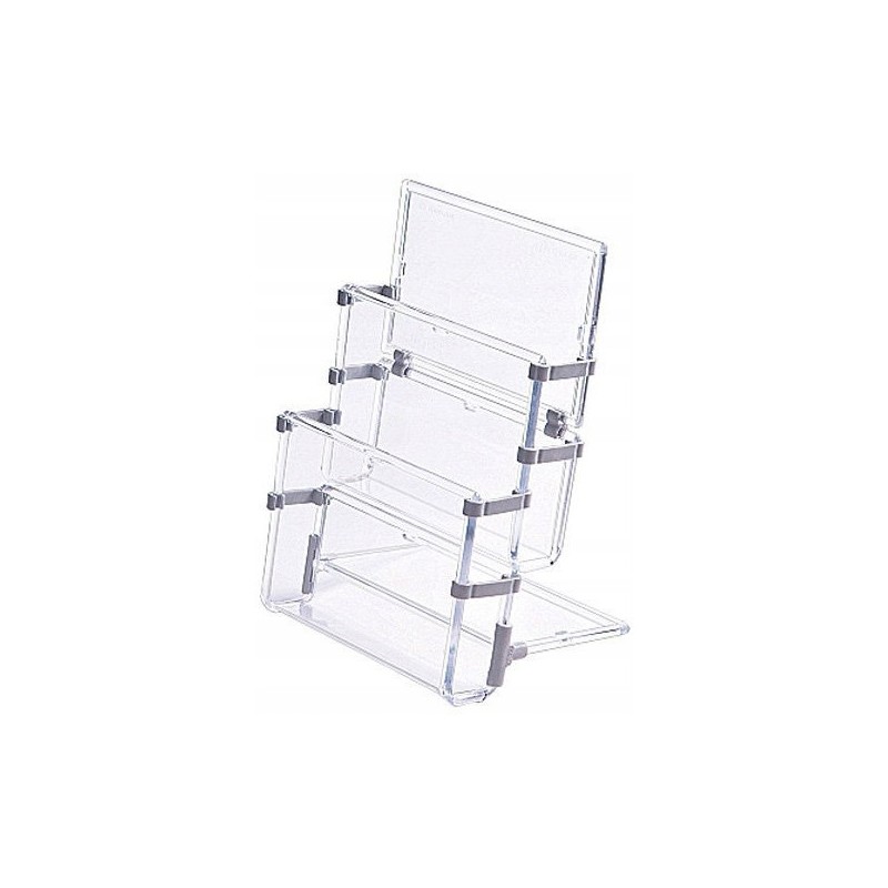 Stojak na ulotki A6 dwie kieszenie 0403-0016-00 PANTA PLAST