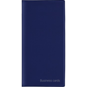 Wizytownik Etui na 96 wizytówek Premium granatowy WI-24-02 BIURFOL