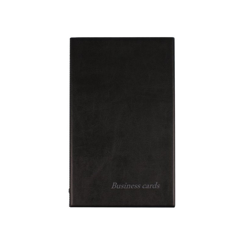 Wizytownik Etui na 200 wizytówek Premium czarny WI-21-01 BIURFOL