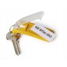 Zawieszki do kluczy (6szt.) czarne 195701 DURABLE KEY CLIP
