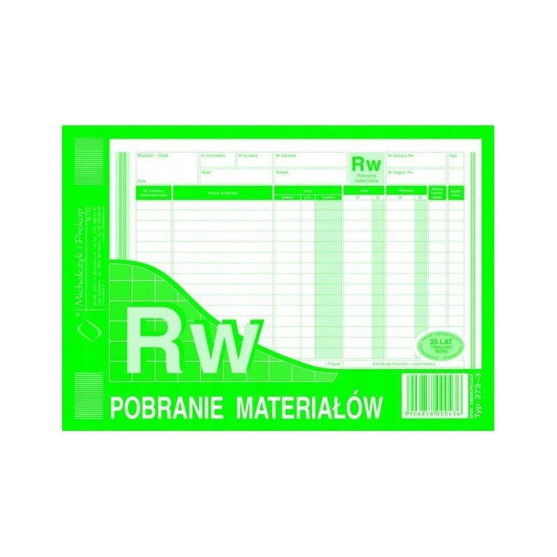 373-3 RW pobranie materiałów A5 80kartek Michalczyk i Prokop