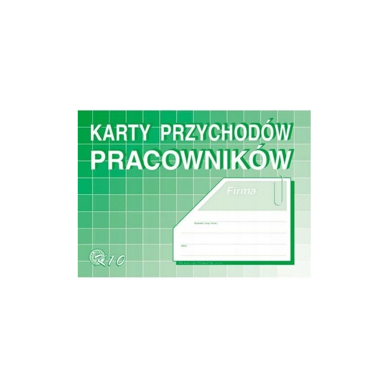 K10H Karty przychodów pracowników A5 Michalczyk i Prokop