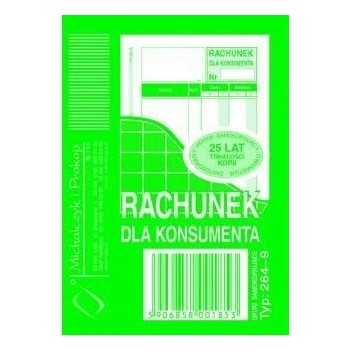 264-9 Rachunek MICHALCZYK&PROKOP A7 80 kartek