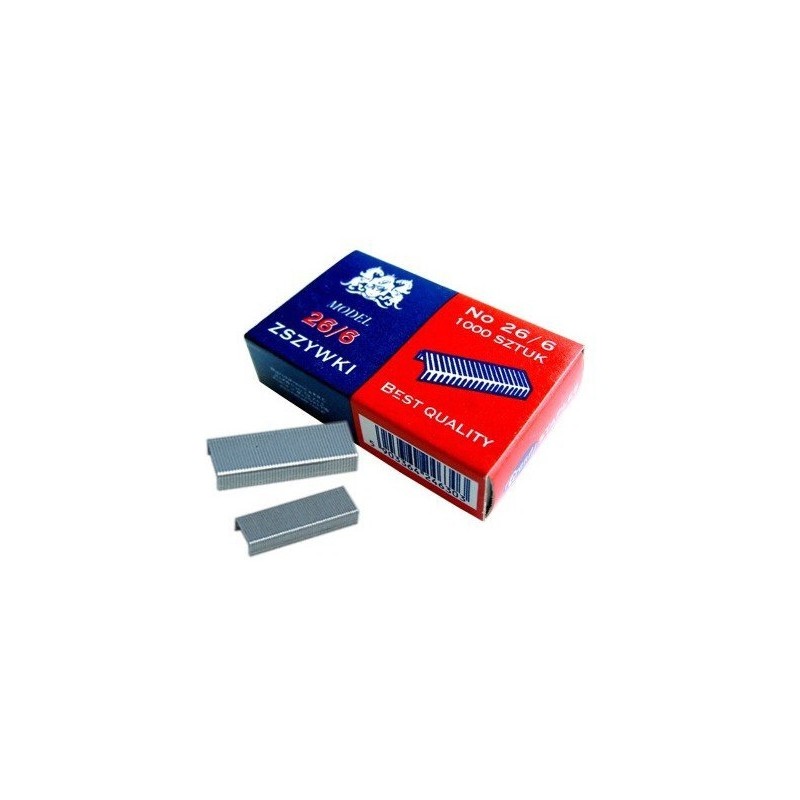Zszywki 26/6 GRAND (10sztuk) 110-1390 KW TRADE