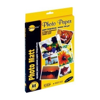 Papier foto YELLOW ONE A4 190g A50 matowy (4M190) 150-1180