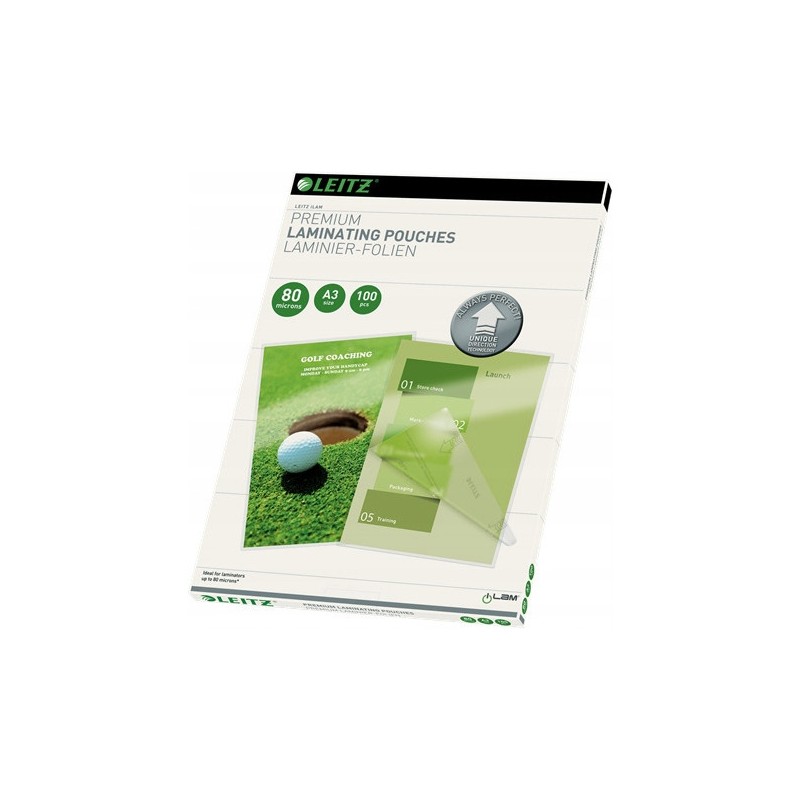 Folia do laminacji LEITZ iLAM UDT A3 80 mic. 74850000